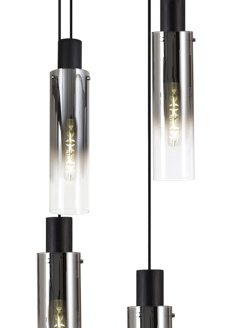 Brooks Slim Round Pendant 9 Light
